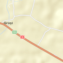 Groși Street Map