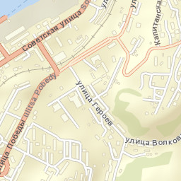 Kholmsk Street Map