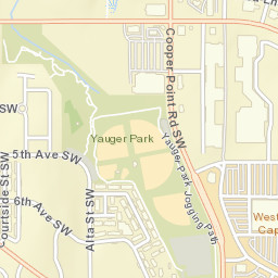 445-487 Cooper Point Road Southwest, Olympia, WA Street Map