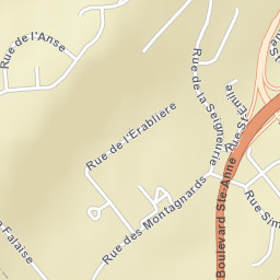 Beaupré Street Map