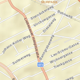 Liebenau Street Map