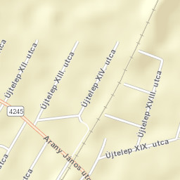 Szeghalom Street Map