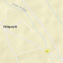 Hlăpești Street Map