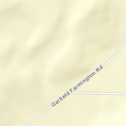 Garfield-Farmington Road, Farmington, WA Street Map