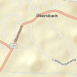 Übersbach Street Map