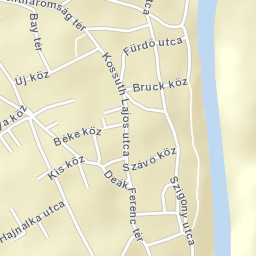 Rácalmás Street Map