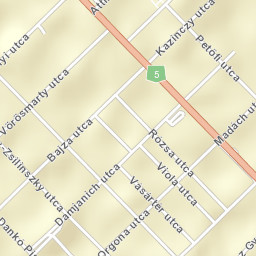 Lajosmizse Street Map