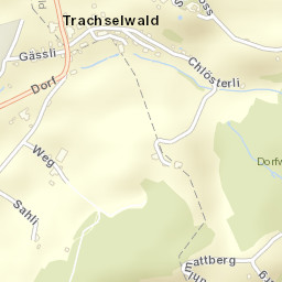 Trachselwald Street Map