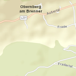 Obernberg am Brenner Street Map
