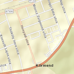 Körmend Street Map