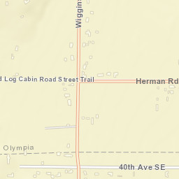 3739-3799 Wiggins Road Southeast, Olympia Street Map