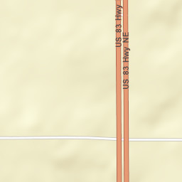 18801-19255 US-83 Baldwin ND Street Map