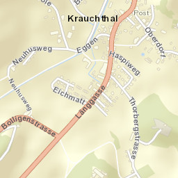 Krauchthal Street Map