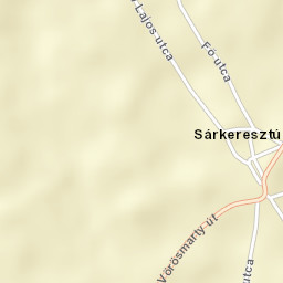 Sárkeresztúr Street Map