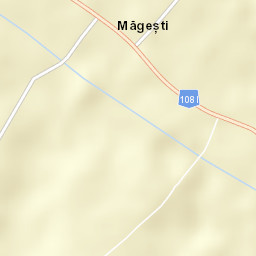 Comuna Măgeşti Street Map