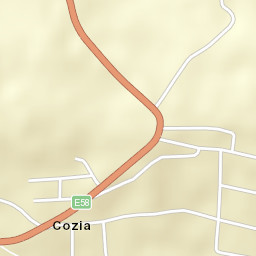 Cozia Street Map