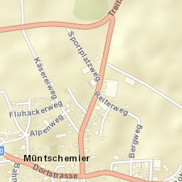 Müntschemier Street Map
