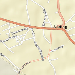 Kleinsöding Street Map