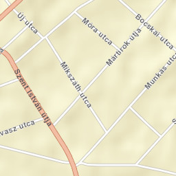 Komádi Street Map