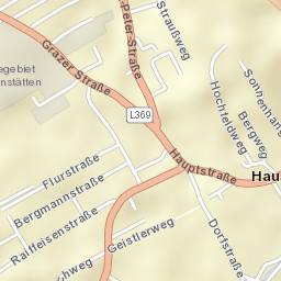 Hausmannstätten Street Map