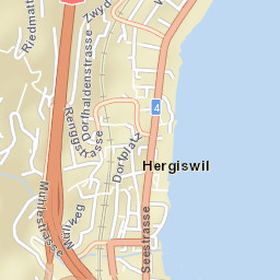 Hergiswil Street Map