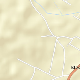 Iclod Street Map