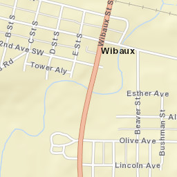 Orgain Avenue, Wibaux, MT 59353, USA Street Map