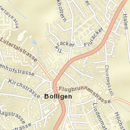 Bolligen Street Map