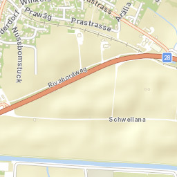 Grüsch Street Map