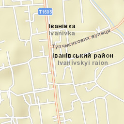 Ivanivka Street Map
