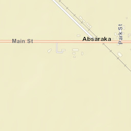 Ayr North Dakota Street Map