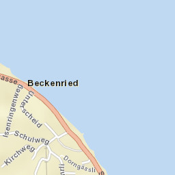 Beckenried Street Map