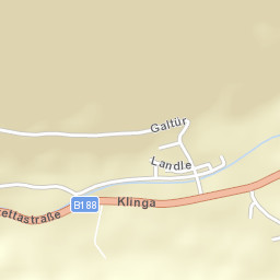 Galtür Street Map