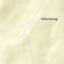 Vârciorog Street Map