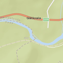Gălăoaia Street Map