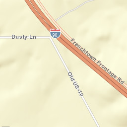 Interstate 90, Missoula, MT 59808, USA Street Map