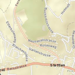 Stettlen Street Map
