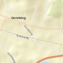 Gniebing Street Map