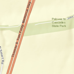 U.S. 395, Lind, WA 99341, USA Street Map