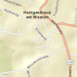 Heiligenkreuz am Waasen Street Map