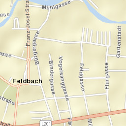 Feldbach Street Map