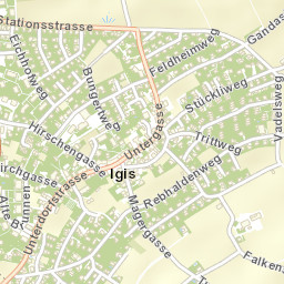 Igis Street Map