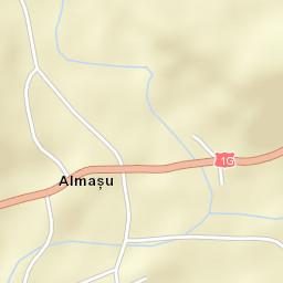 Comuna Almaşu Street Map