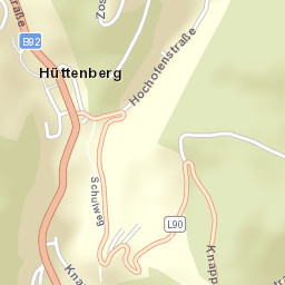 Hüttenberg Street Map