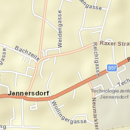 Jennersdorf Street Map