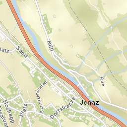 Jenaz Street Map