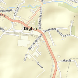 Biglen Street Map