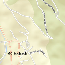 Mörtschach Street Map