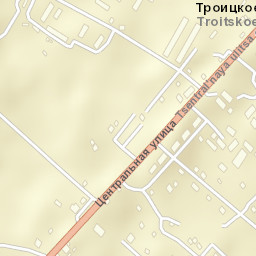 Troitskoye Street Map