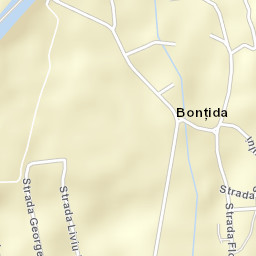 Bonțida Street Map